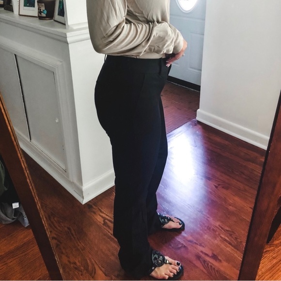 NWT J. Crew Favorite Fit Black Business Pants 0 - Picture 7 of 7
